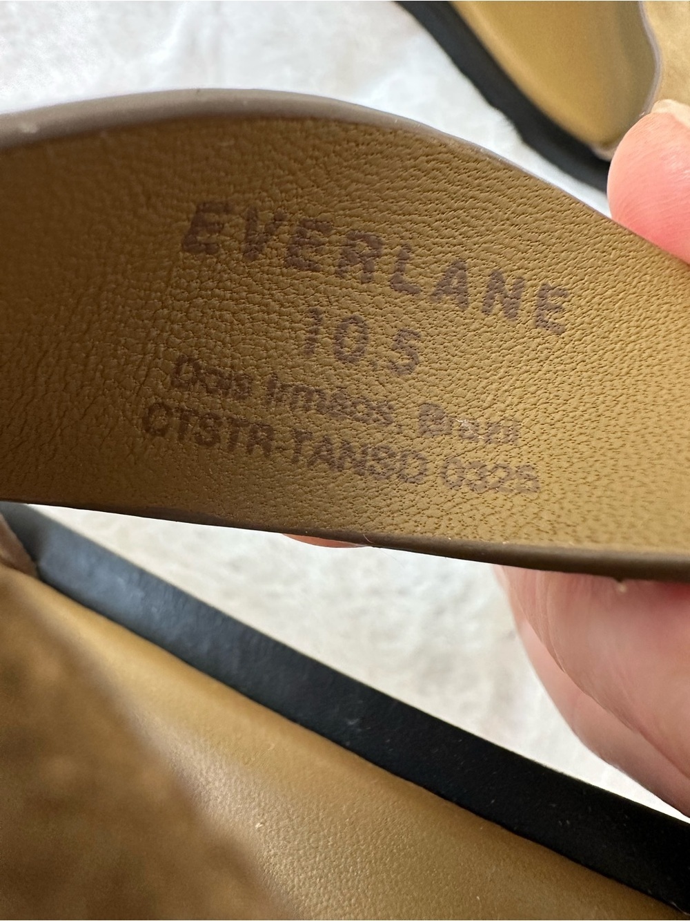 Everlane City Strap Sandals in Tan Suede Color Size 10.5 - Picture 12 of 12